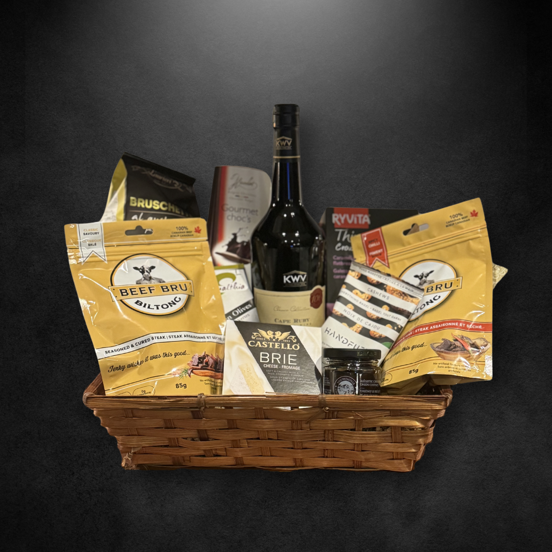 STANDARD ALCOHOL GIFT BASKET