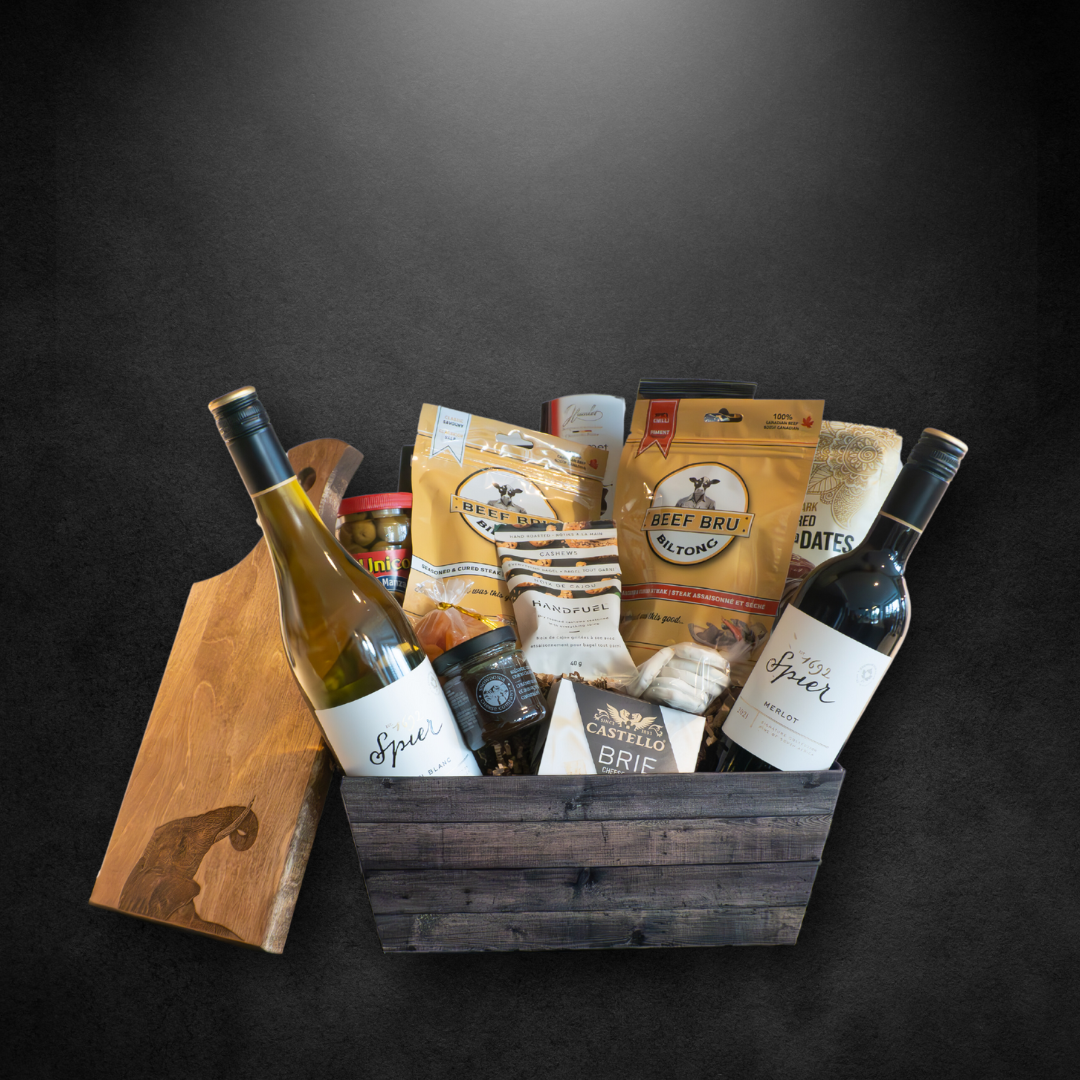 DELUXE ALCOHOL GIFT BASKET