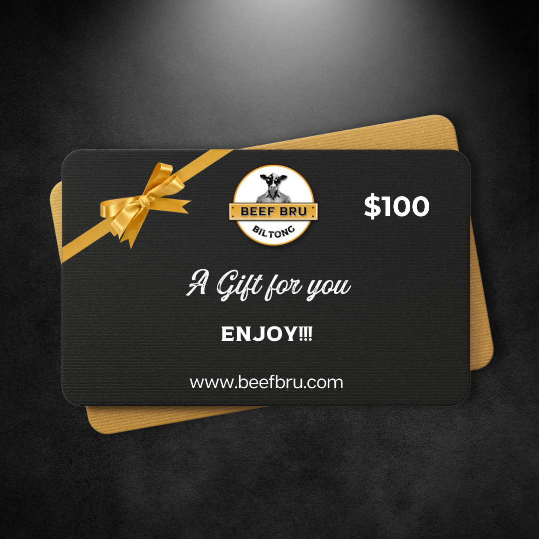 BEEF BRU GIFT CARD $100.00