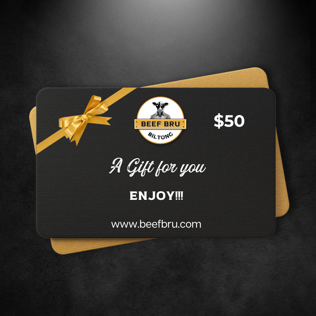 BEEF BRU GIFT CARD $50.00